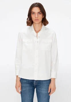7 For All Mankind Emilia - Chemisier - White