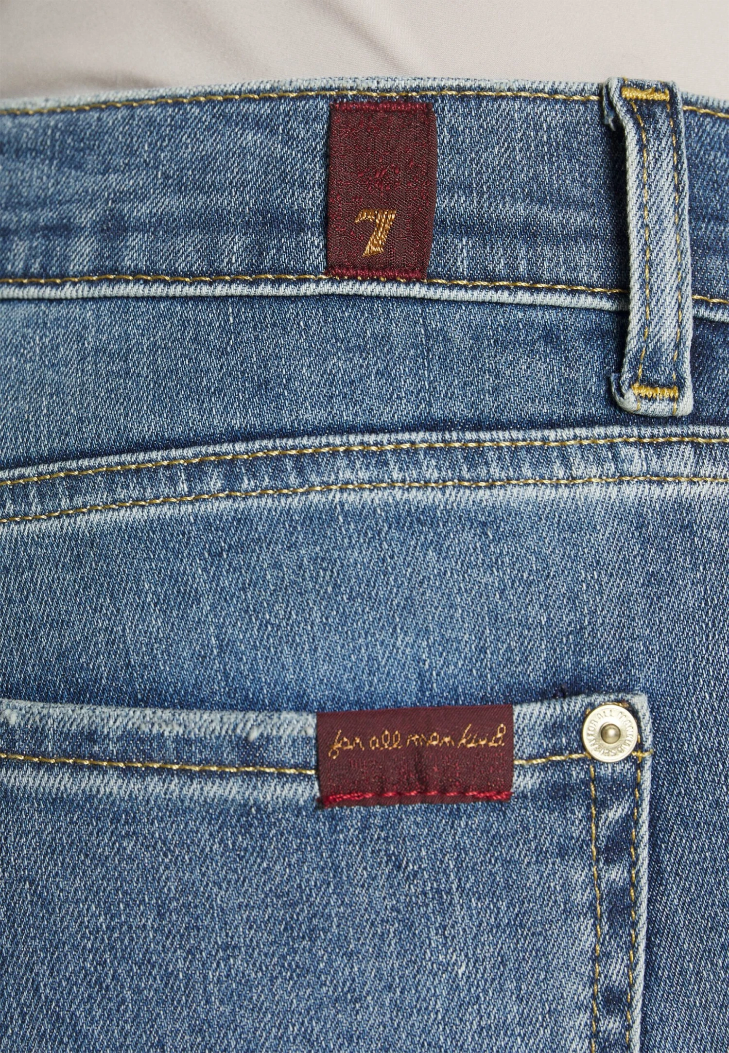 7 For All Mankind Bootcut Tailorless Engage - Jean Bootcut - Blue Denim 7 7 For All Mankind Bootcut Tailorless Engage - Jean Bootcut - Blue Denim – Image 7