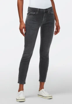 7 For All Mankind The Ankle - Jeans Skinny - Grey
