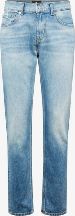 7 For All Mankind Slim Coupe Slim Jean Wander Homme Bleu