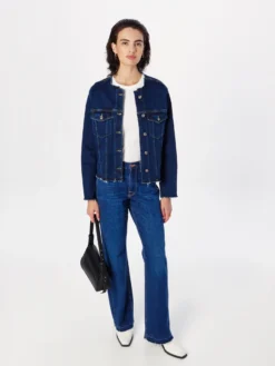 7 For All Mankind Vestes En Jean Veste Mi-saison KOKO Femme Bleu Foncé -7 For All Mankind 4a447dbb95e12829fdc52214adf0e6e5 scaled