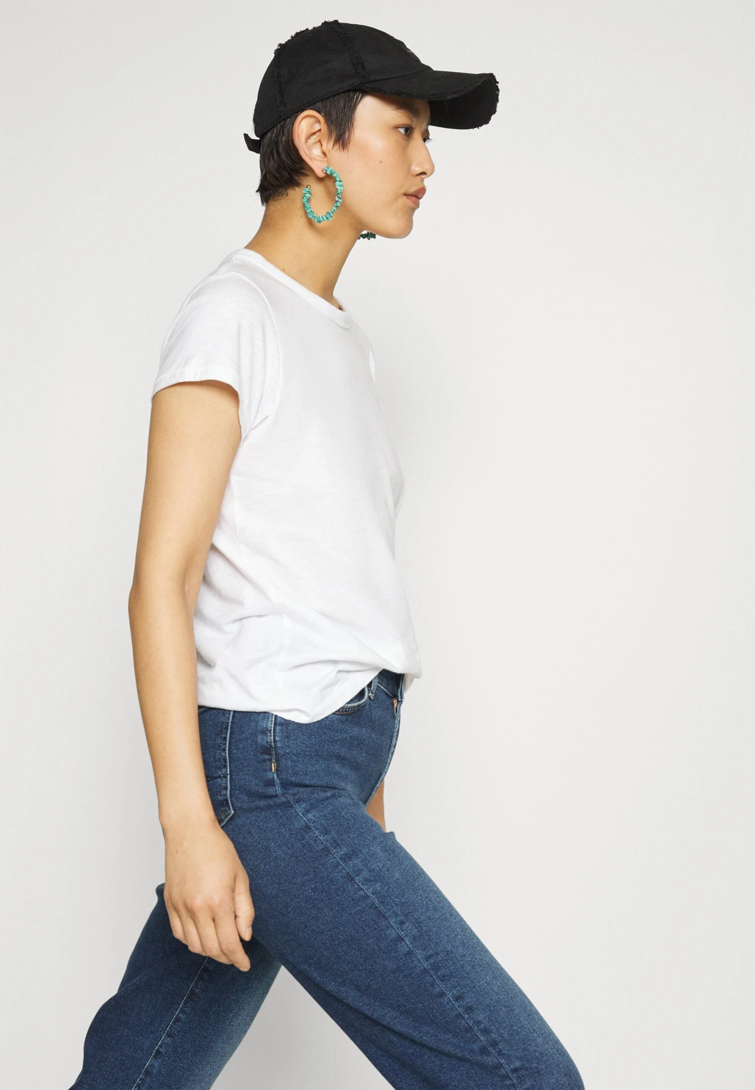 7 For All Mankind Malia Luxe Vintage Deep Soul - Jeans Fuselé - Dark Blue 4 7 For All Mankind Malia Luxe Vintage Deep Soul - Jeans Fuselé - Dark Blue – Image 4