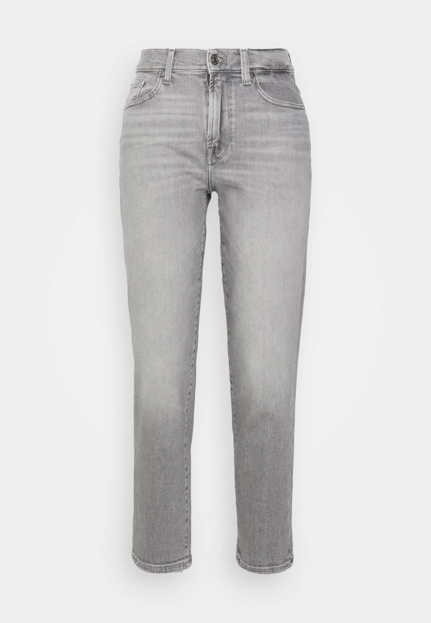 7 For All Mankind Malia Luxe Vintage Moonlit - Jean Droit - Grey 5 7 For All Mankind Malia Luxe Vintage Moonlit - Jean Droit - Grey – Image 5