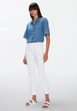 7 For All Mankind Josefina - Jean Slim - White -7 For All Mankind 4ea8bab5c802432796874698eb6ea103 scaled