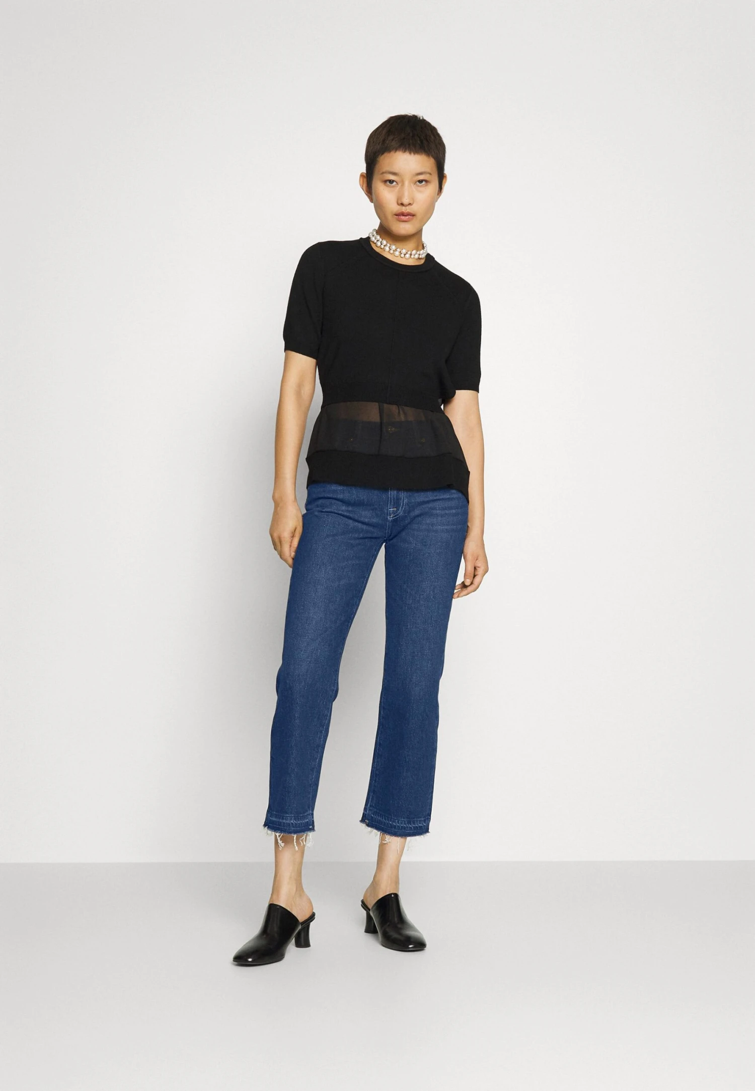 7 For All Mankind Logan Stovepipe Backstreet - Jean Droit - Mid Blue 2 7 For All Mankind Logan Stovepipe Backstreet - Jean Droit - Mid Blue – Image 2