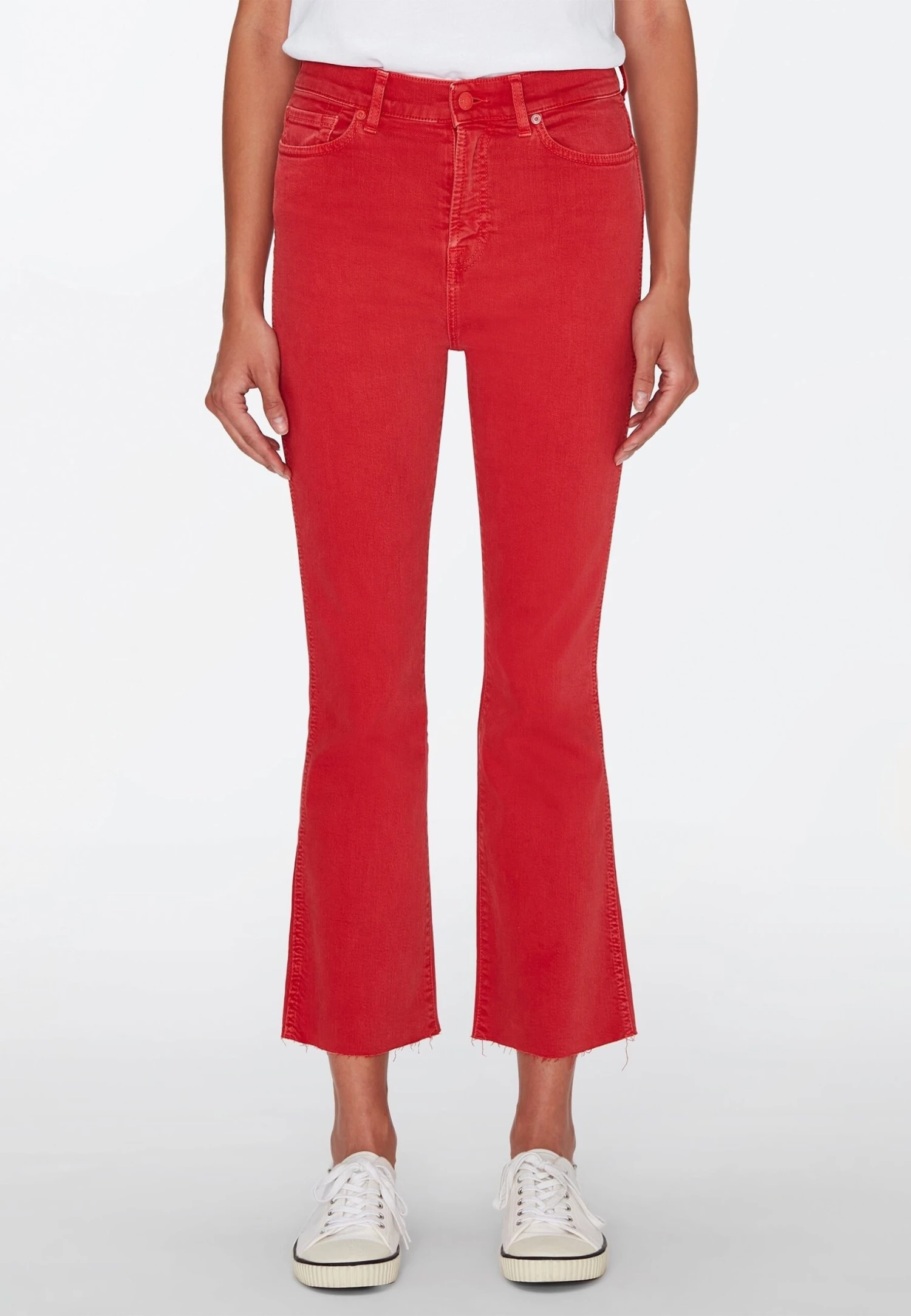 7 For All Mankind Jean Bootcut - Red 1 7 For All Mankind Jean Bootcut - Red