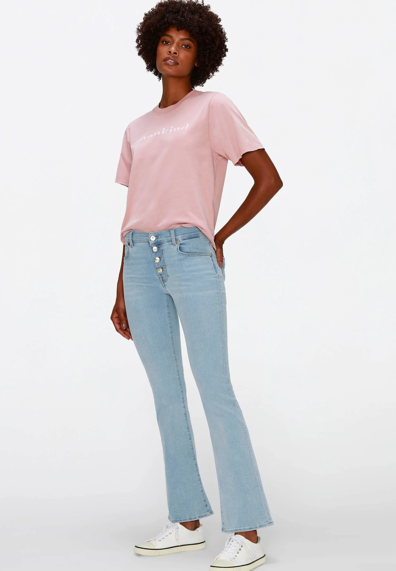7 For All Mankind T-Shirt Imprimé - Pink 5 7 For All Mankind T-Shirt Imprimé - Pink – Image 5