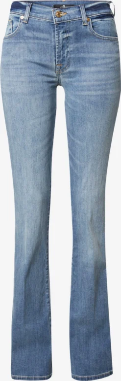 7 For All Mankind Jeans Bootcut Jean Tribeca Femme Bleu