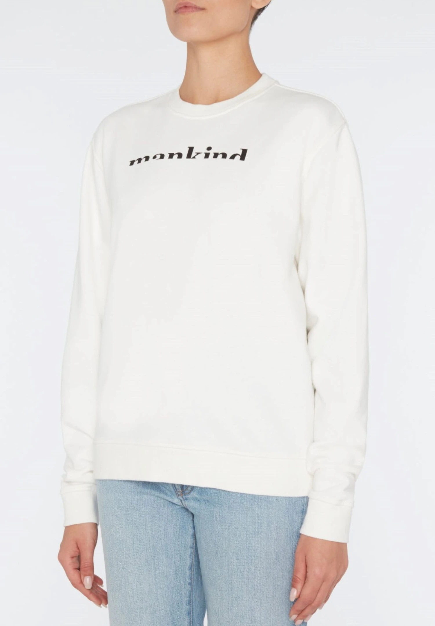 7 For All Mankind Sweatshirt - Sweatshirt - White 3 7 For All Mankind Sweatshirt - Sweatshirt - White – Image 3