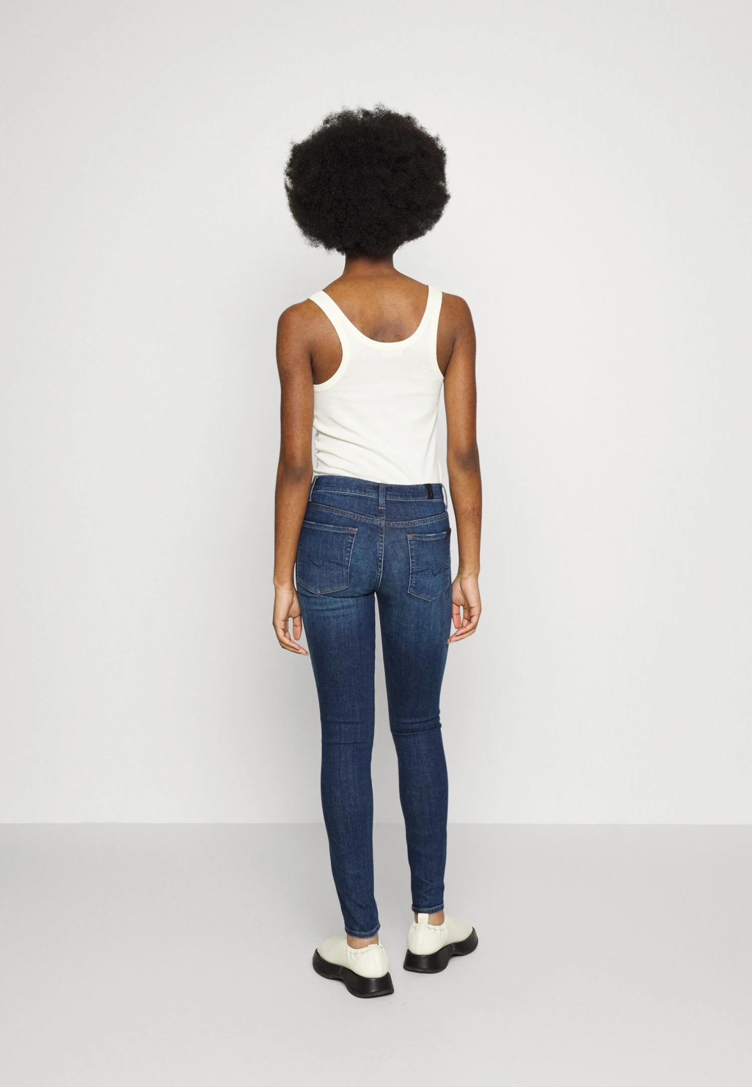 7 For All Mankind Slim Illusion Force - Jeans Skinny - Dark Blue 3 7 For All Mankind Slim Illusion Force - Jeans Skinny - Dark Blue – Image 3