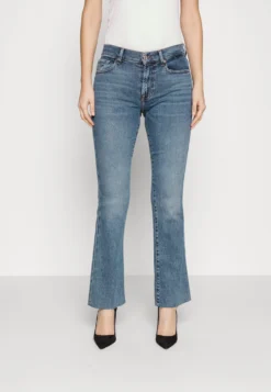 7 For All Mankind Tailorless - Jean Bootcut - Mid Blue