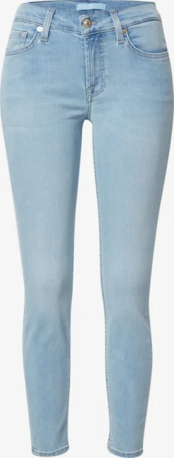 7 For All Mankind Jeans Skinny Jean Femme Bleu