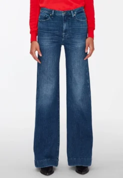 7 For All Mankind Modern Dojo - Jean Flare - Mid Blue