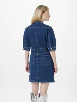 7 For All Mankind Robes Fluides Robe-chemise MARINA Femme Bleu 8 7 For All Mankind Robes Fluides Robe-chemise MARINA Femme Bleu -7 For All Mankind 60759cea9a4d6620690819ed32185784 scaled