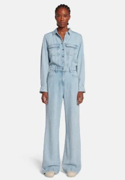 7 For All Mankind Luxe - Combinaison - Light Blue