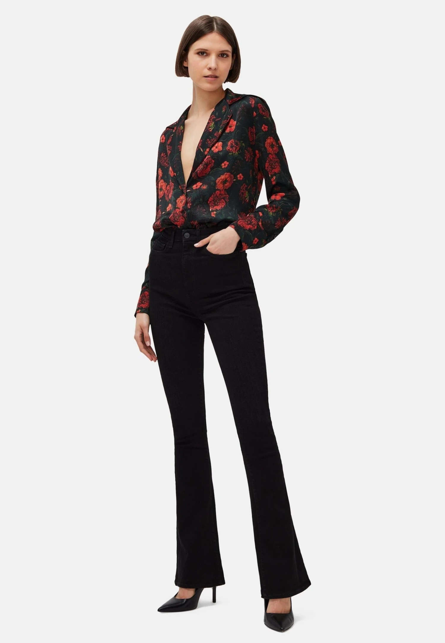 7 For All Mankind Ultra Hr - Jean Bootcut - Black 2 7 For All Mankind Ultra Hr - Jean Bootcut - Black – Image 2