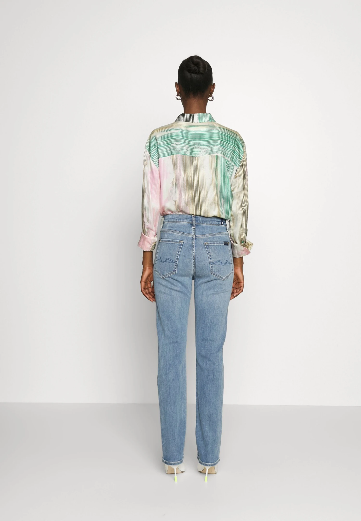 7 For All Mankind Easy Tribeca Light - Jean Slim - Light Blue 3 7 For All Mankind Easy Tribeca Light - Jean Slim - Light Blue – Image 3