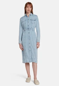 7 For All Mankind Luxe - Robe En Jean - Light Blue