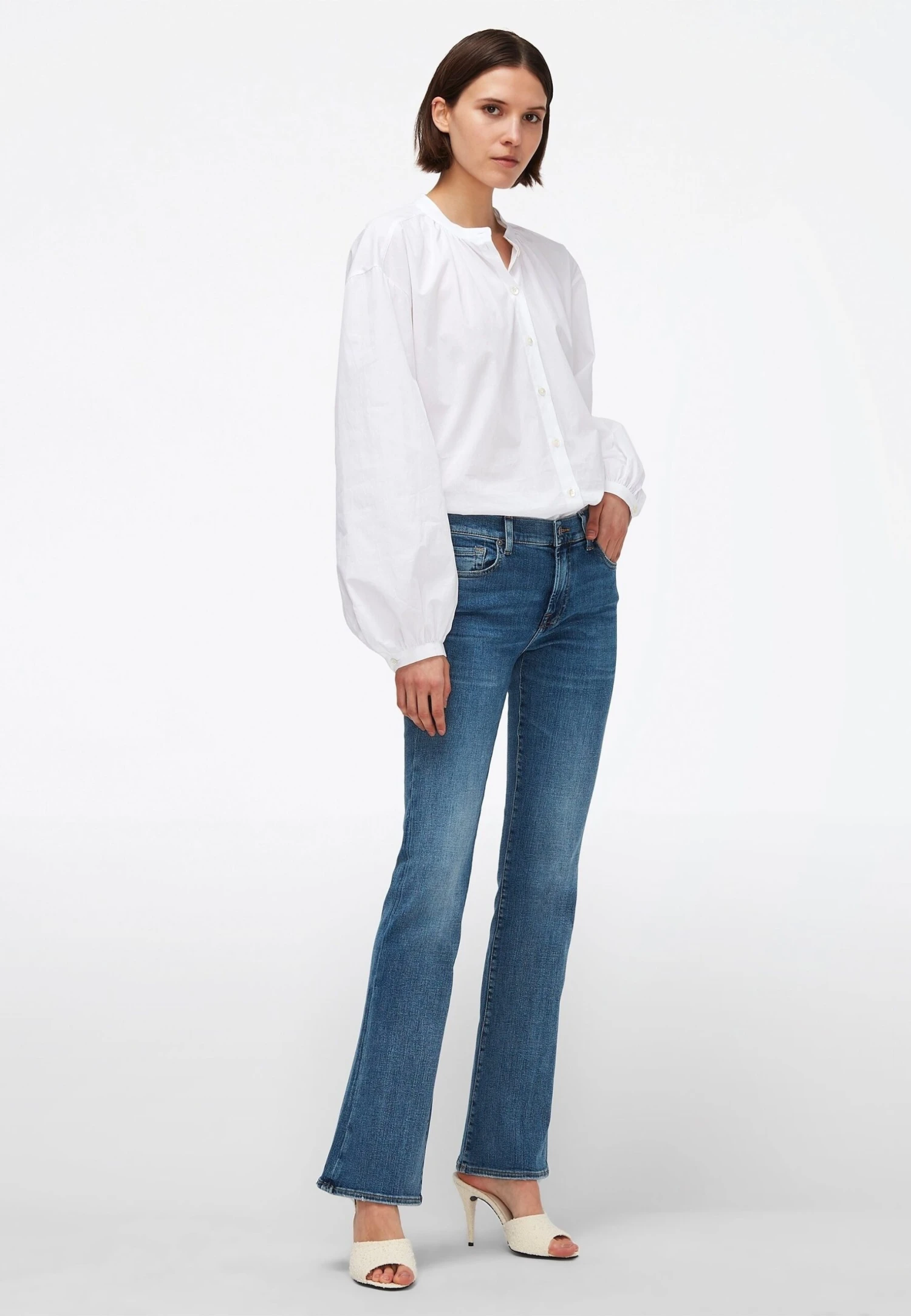 7 For All Mankind Jean Bootcut - Light Blue 2 7 For All Mankind Jean Bootcut - Light Blue – Image 2