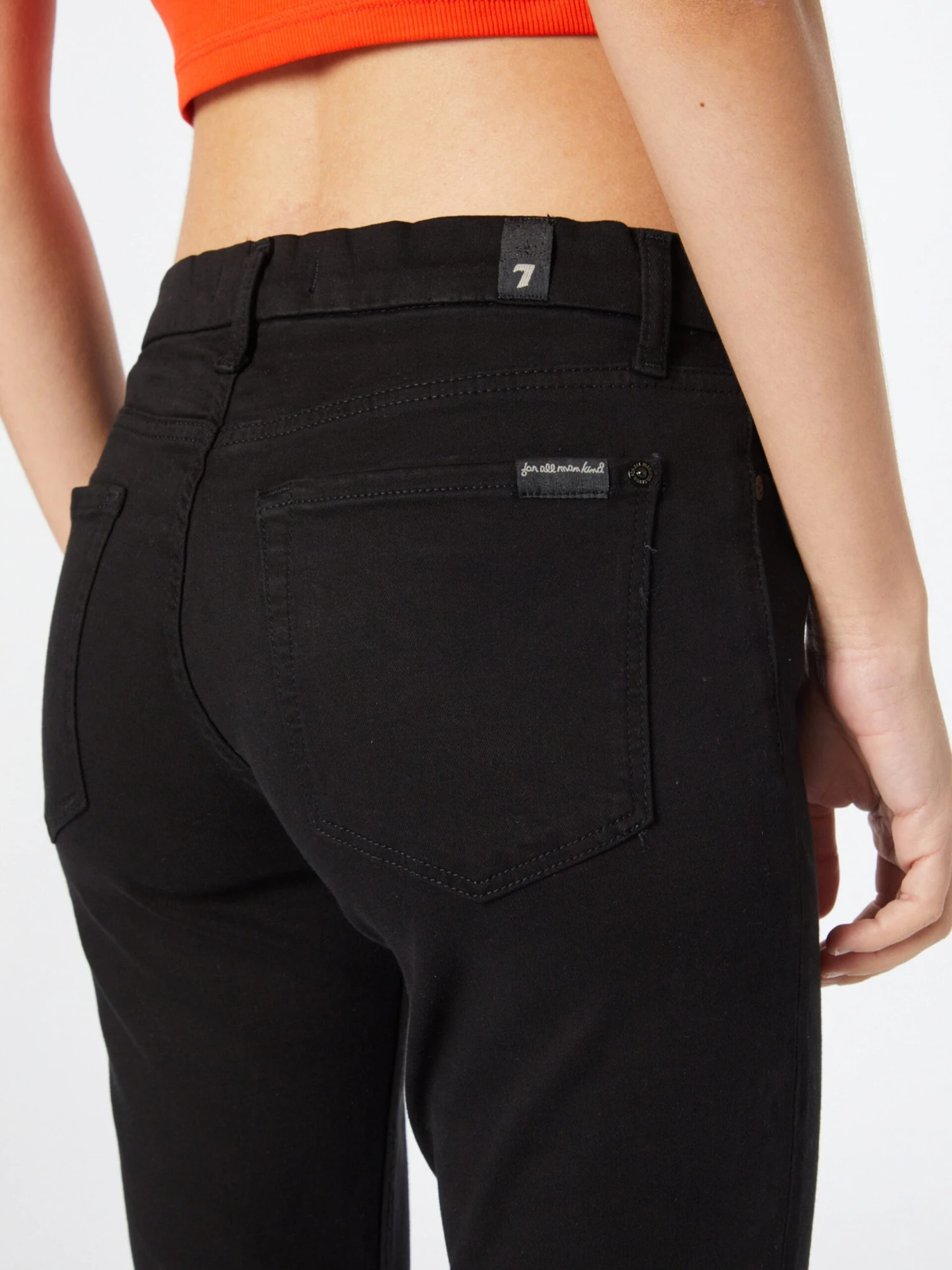 7 For All Mankind Jeans Skinny Jean Femme Noir 2 7 For All Mankind Jeans Skinny Jean Femme Noir – Image 2