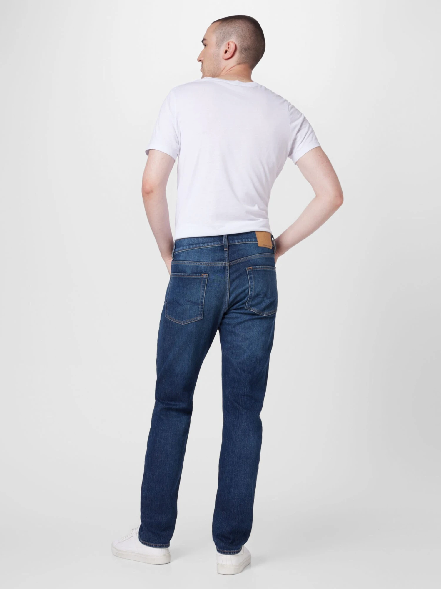 7 For All Mankind Slim Coupe Slim Jean Homme Bleu 4 7 For All Mankind Slim Coupe Slim Jean Homme Bleu – Image 4