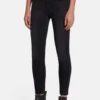 7 For All Mankind Skinny Fit The Ankle Skinny - Jeans Skinny - Black