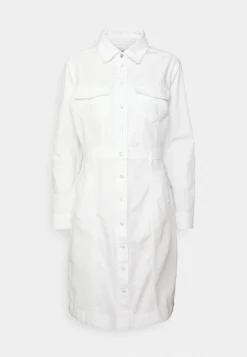 7 For All Mankind Luxe Dress Foam - Robe Fourreau - White -7 For All Mankind 6d7f80bf3194495493f0bfd9aeb01ef5 scaled