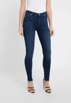 7 For All Mankind Illusion Luxe Lovestory - Jeans Skinny - Mid Blue