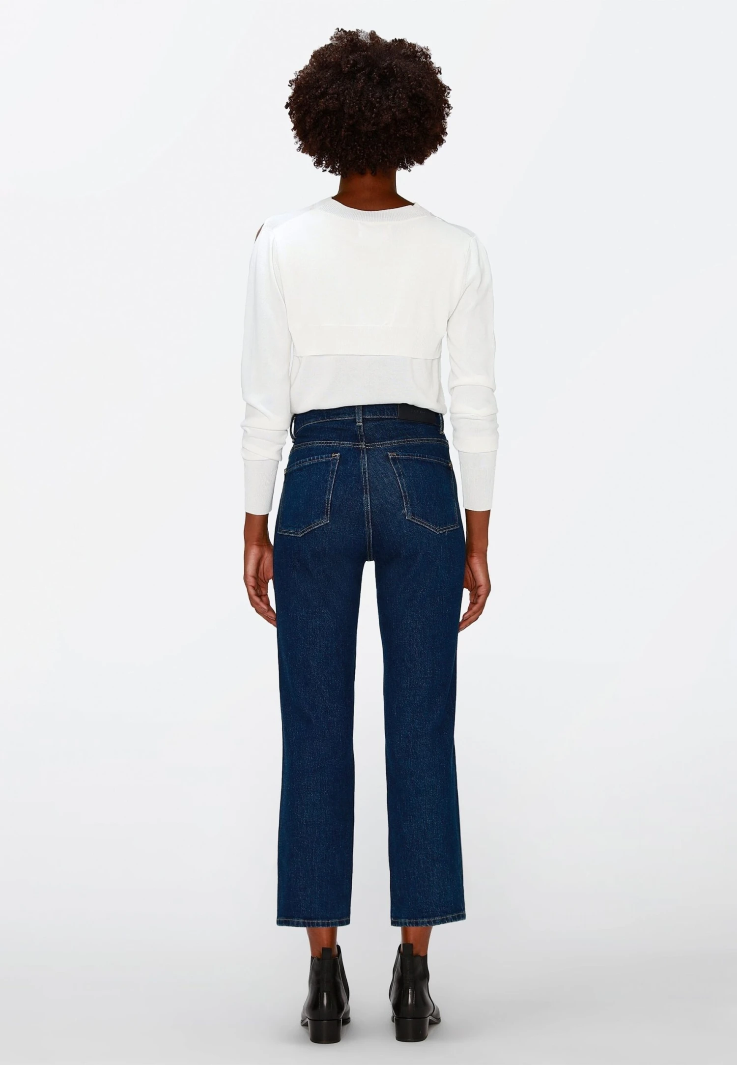 7 For All Mankind Logan Stovepipe - Jean Droit - Dark Blue 3 7 For All Mankind Logan Stovepipe - Jean Droit - Dark Blue – Image 3