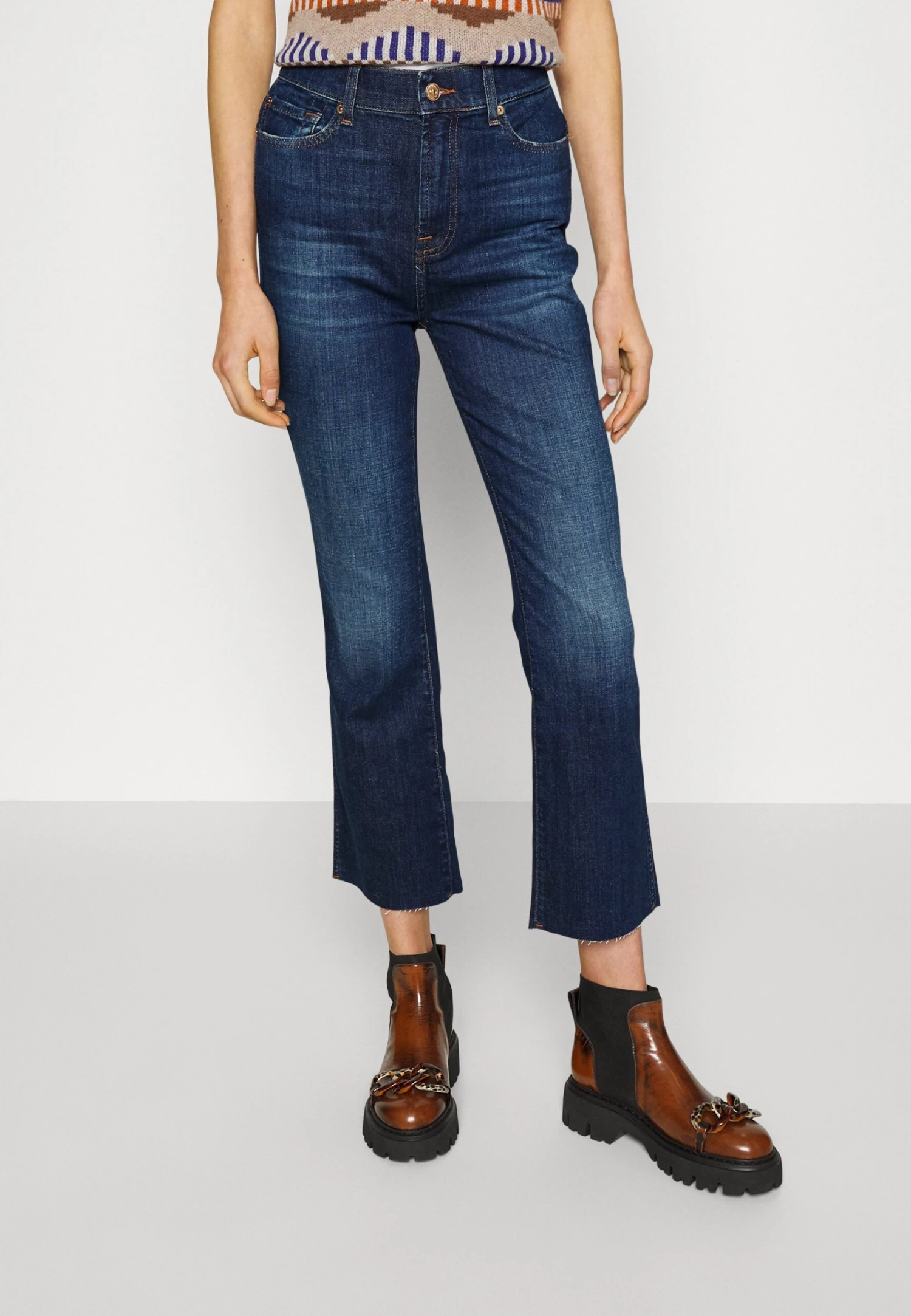 7 For All Mankind Kick Sliillfor - Jean Slim - Dark Blue 1 7 For All Mankind Kick Sliillfor - Jean Slim - Dark Blue