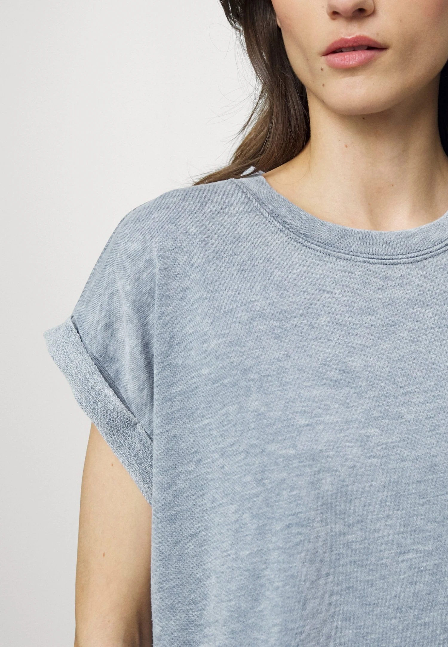 7 For All Mankind T-Shirt Basique - Blue 6 7 For All Mankind T-Shirt Basique - Blue – Image 6