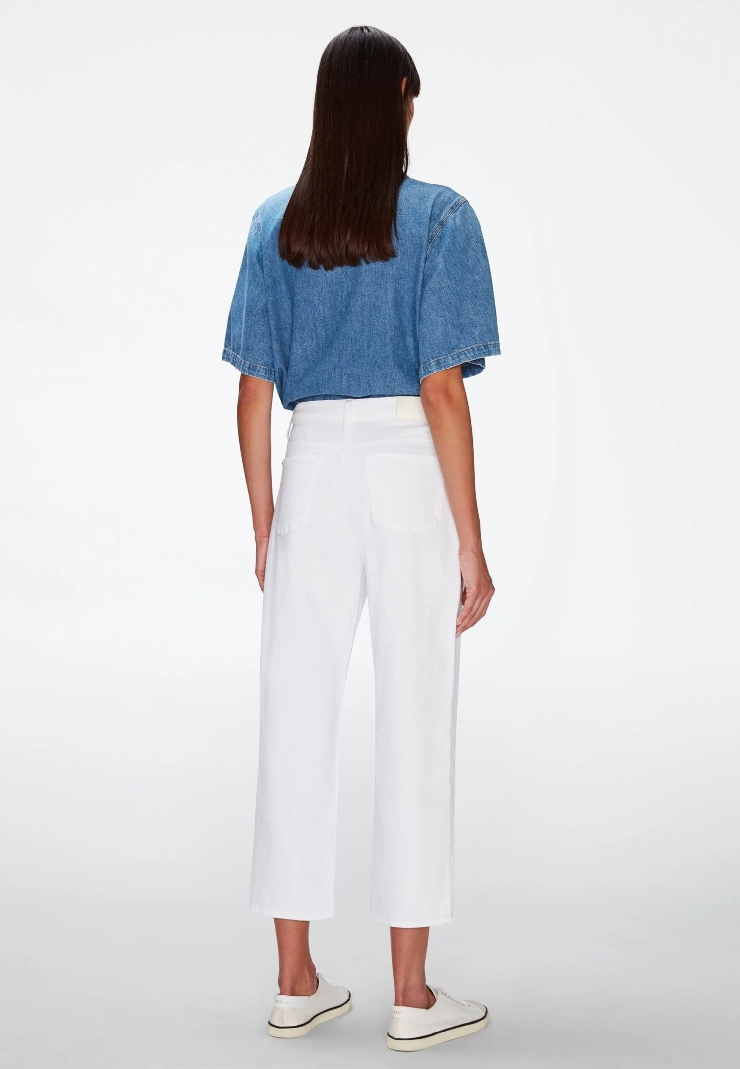 7 For All Mankind The Modern Straight - Jean Droit - White 3 7 For All Mankind The Modern Straight - Jean Droit - White – Image 3