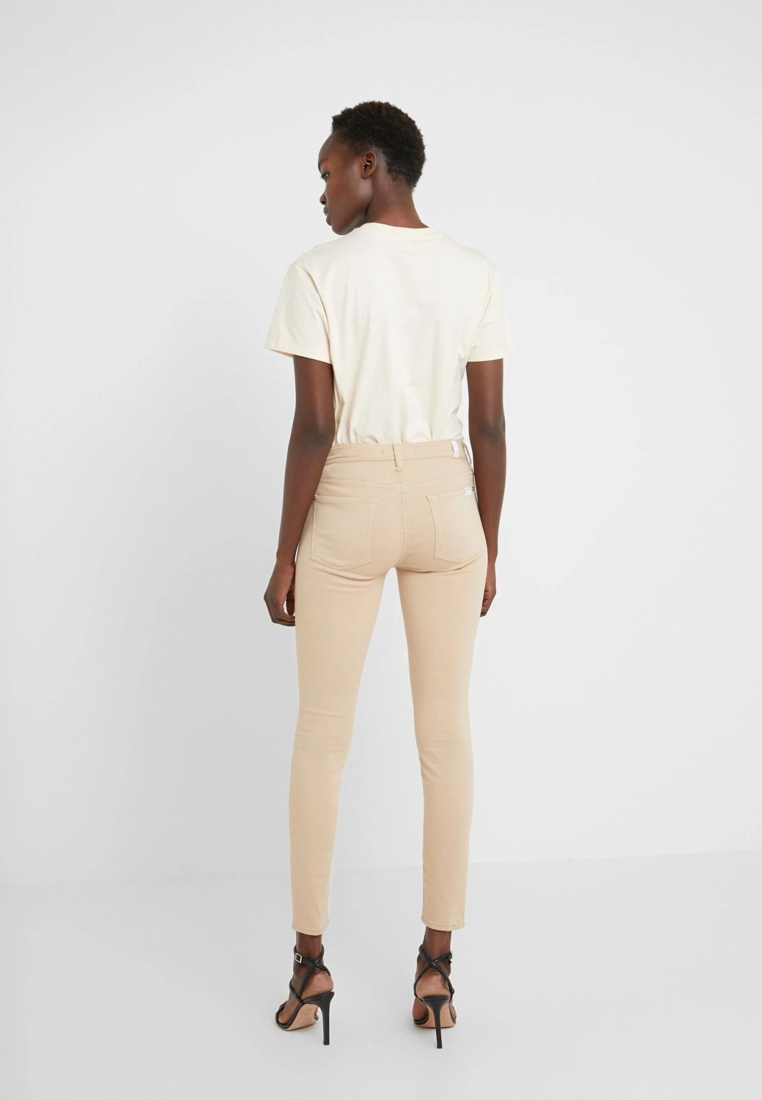 7 For All Mankind Crop - Jeans Skinny - Sandcastle 3 7 For All Mankind Crop - Jeans Skinny - Sandcastle – Image 3