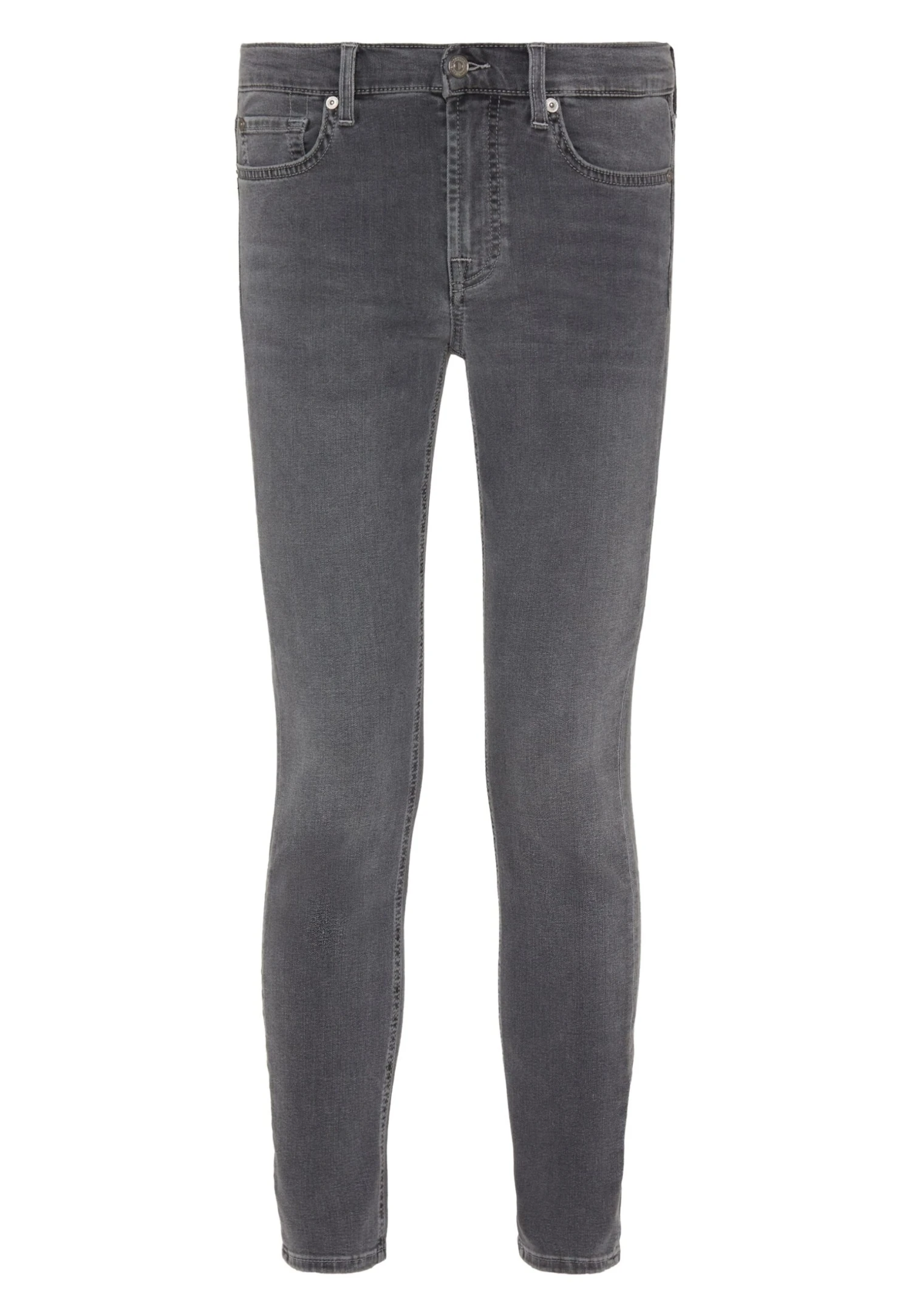 7 For All Mankind The Ankle - Jeans Skinny - Grey 6 7 For All Mankind The Ankle - Jeans Skinny - Grey – Image 6