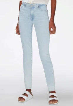 7 For All Mankind Hw Sliillyoucho - Jeans Skinny - Light Blue