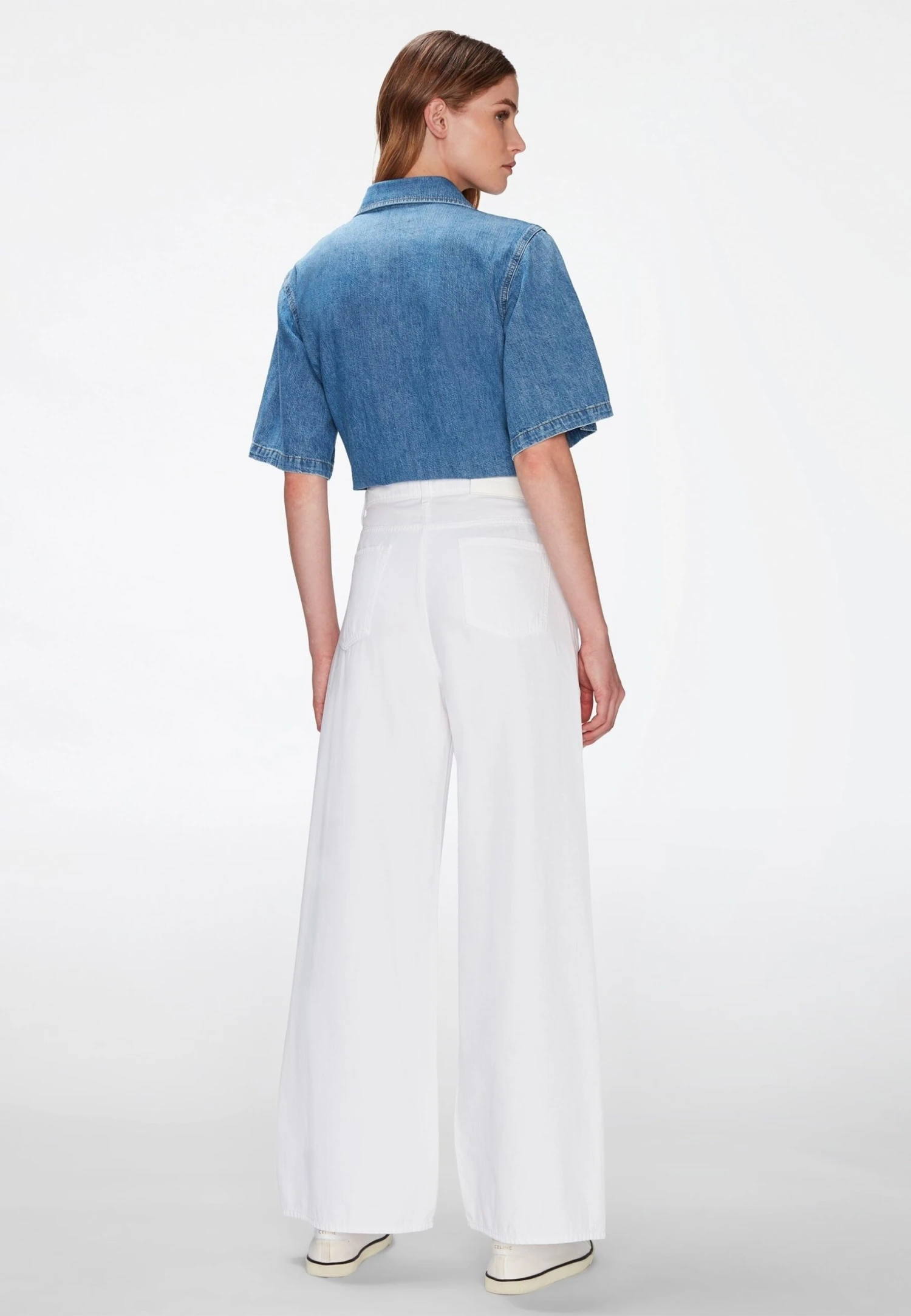 7 For All Mankind Zoey - Jean Flare - White 3 7 For All Mankind Zoey - Jean Flare - White – Image 3