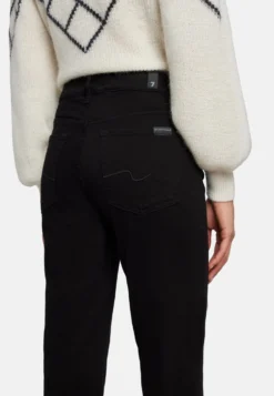 7 For All Mankind Crop - Jean Droit - Black 10 7 For All Mankind Crop - Jean Droit - Black -7 For All Mankind 7557007650394e9e8584e54a4afd4a62 scaled