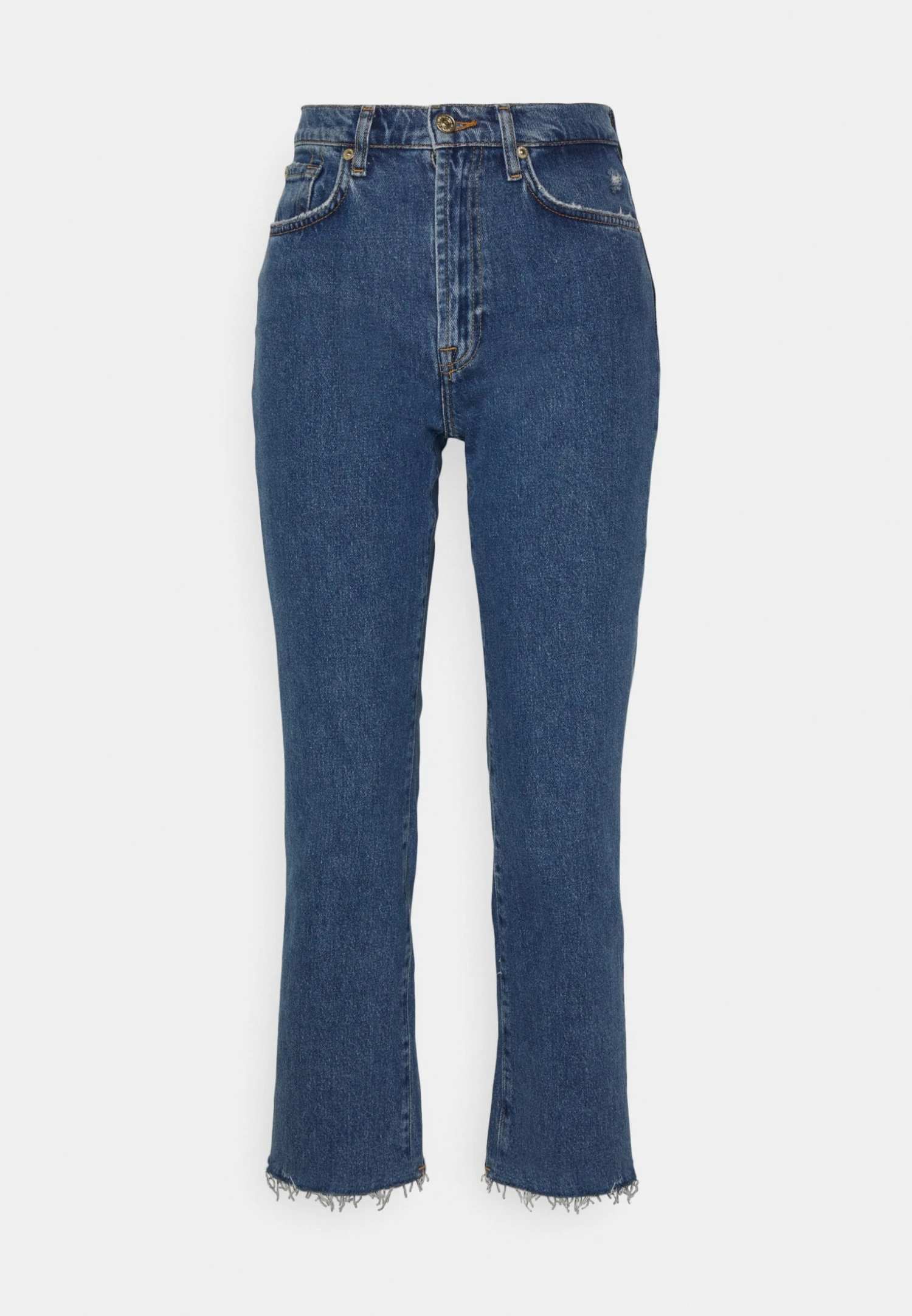 7 For All Mankind Logan Stovepipe Blaze - Jean Droit - Mid Blue 5 7 For All Mankind Logan Stovepipe Blaze - Jean Droit - Mid Blue – Image 5