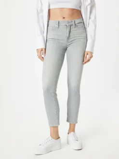 7 For All Mankind Slim Coupe Slim Jean ROXANNE Femme Gris -7 For All Mankind 78203690c58d6d557febfa254aa8202c scaled