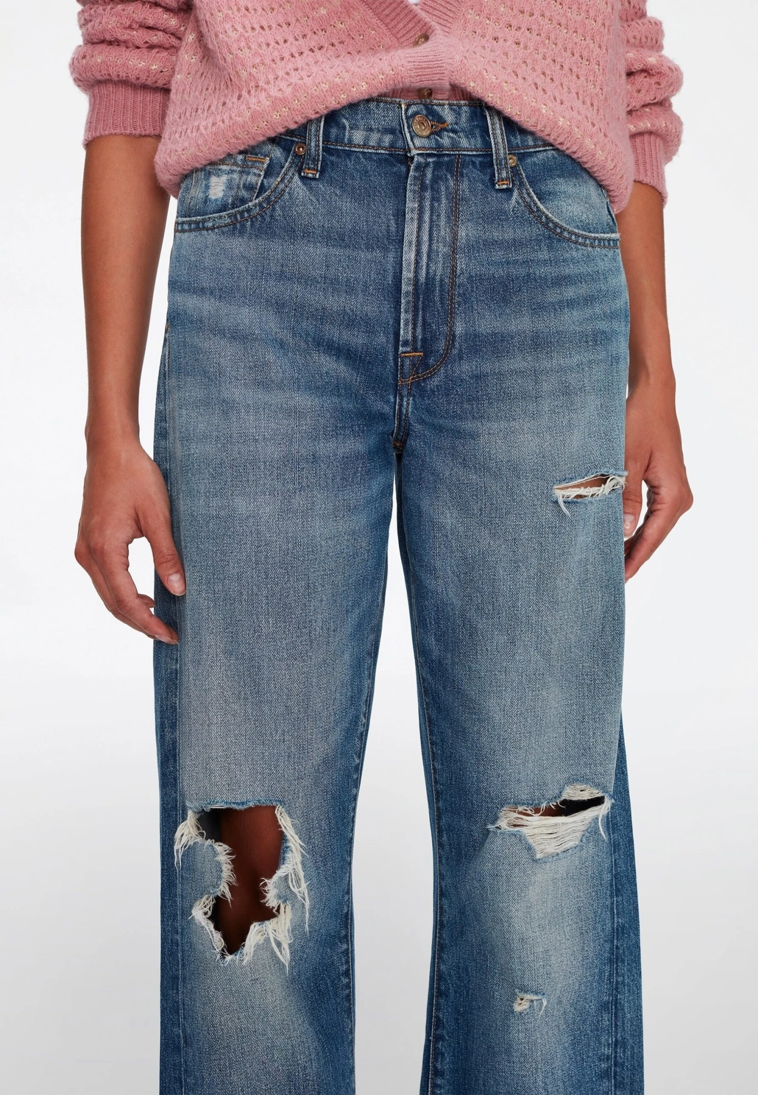 7 For All Mankind Tess - Jean Bootcut - Mid Blue 4 7 For All Mankind Tess - Jean Bootcut - Mid Blue – Image 4