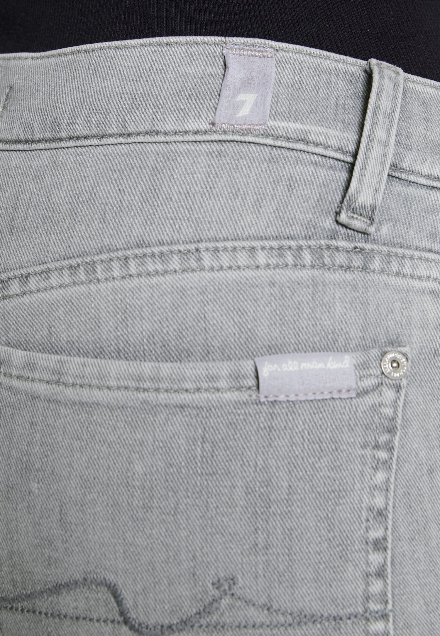 7 For All Mankind Roxanne Ankle Anchor - Jeans Skinny - Grey 6 7 For All Mankind Roxanne Ankle Anchor - Jeans Skinny - Grey – Image 6