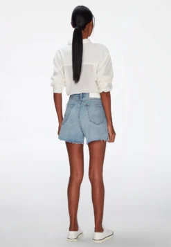 7 For All Mankind Easy Ruby - Short En Jean - Light Blue -7 For All Mankind 7d08e728ccab434cb3fa5675b19e5114 scaled