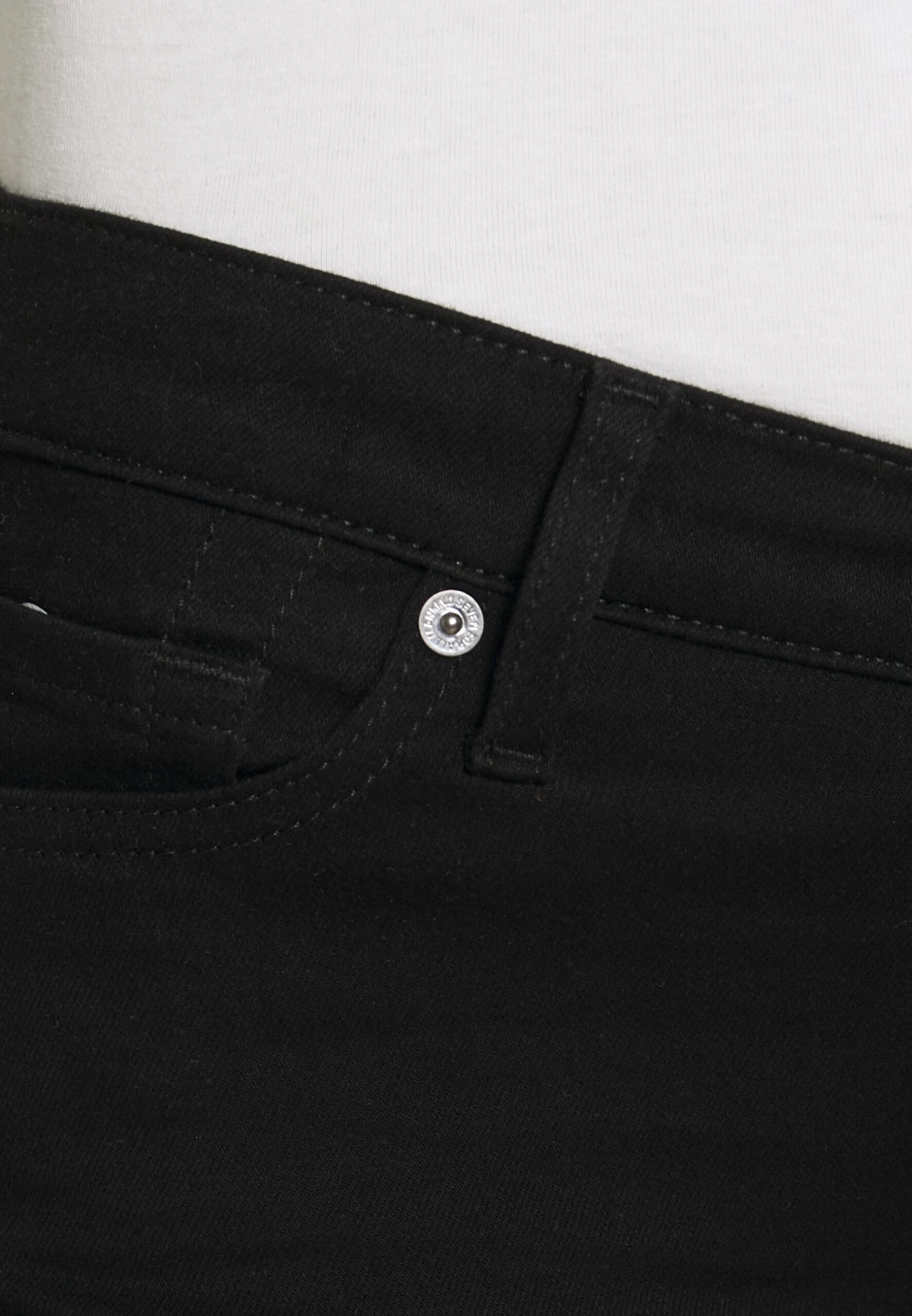 7 For All Mankind Rinsed - Jeans Skinny - Black 5 7 For All Mankind Rinsed - Jeans Skinny - Black – Image 5