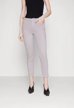 7 For All Mankind Roxanne Ankle Colored Stretch - Pantalon Classique - Pink