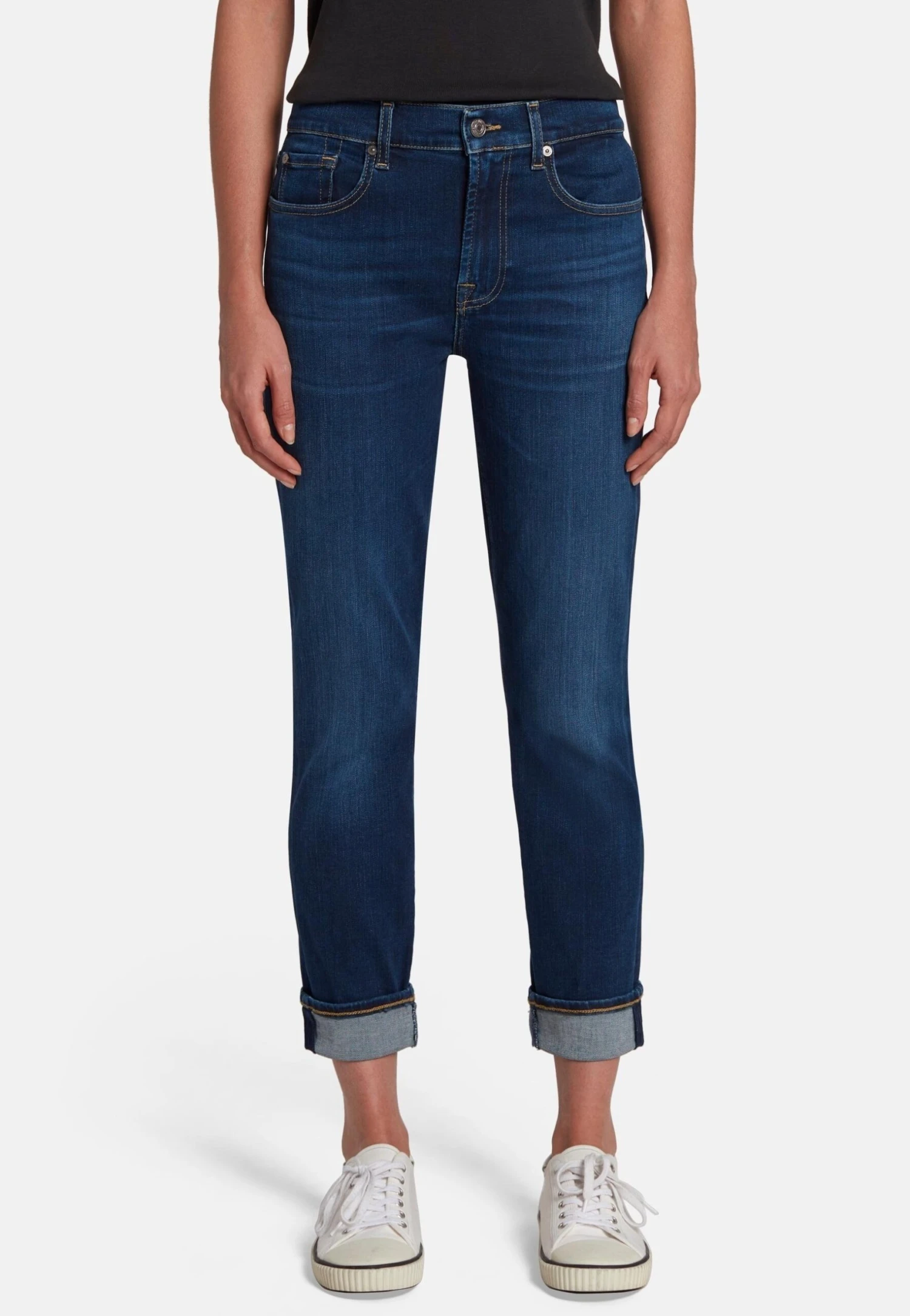 7 For All Mankind Jean Boyfriend - Dark Blue 1 7 For All Mankind Jean Boyfriend - Dark Blue