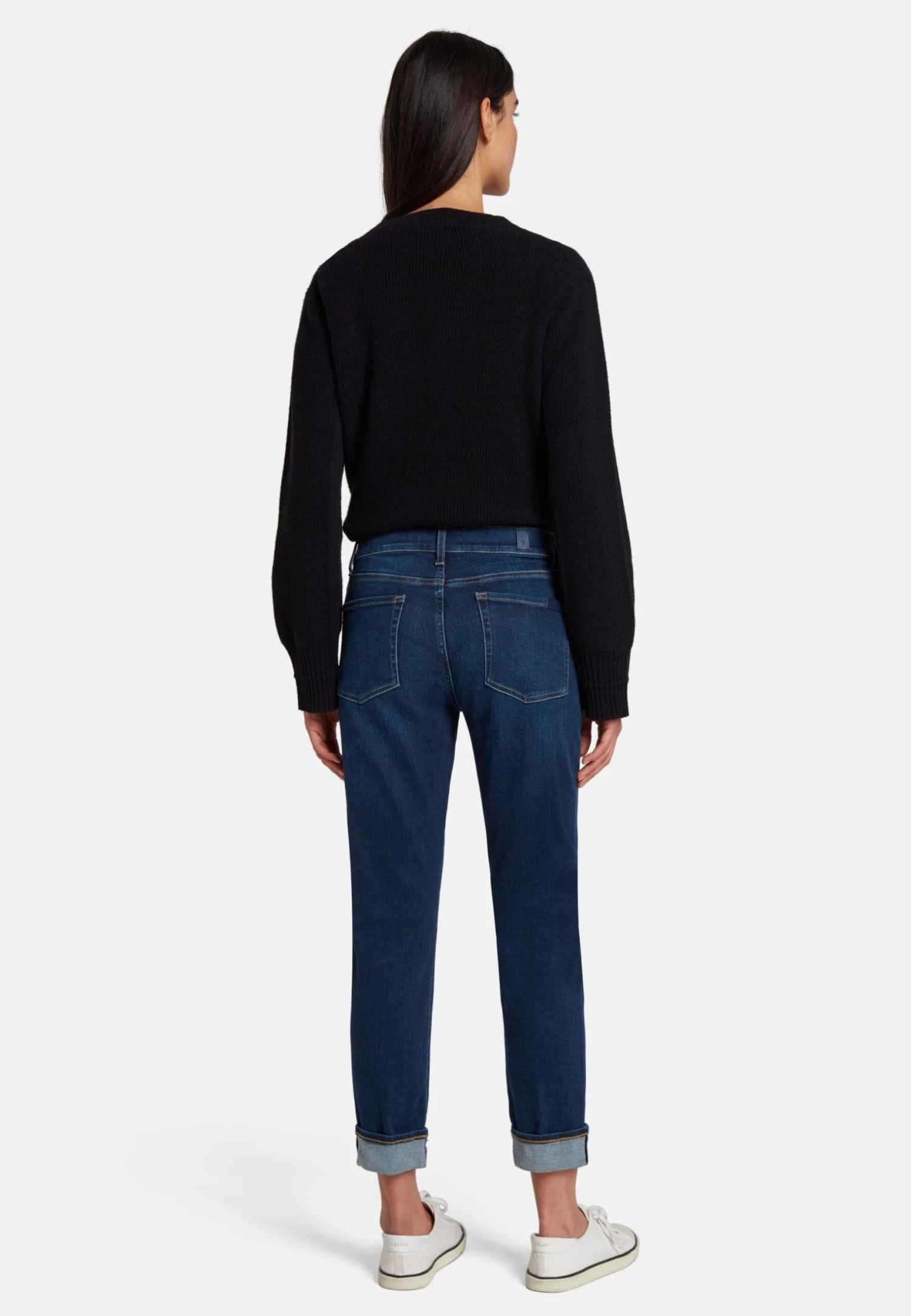 7 For All Mankind Jean Boyfriend - Dark Blue 3 7 For All Mankind Jean Boyfriend - Dark Blue – Image 3