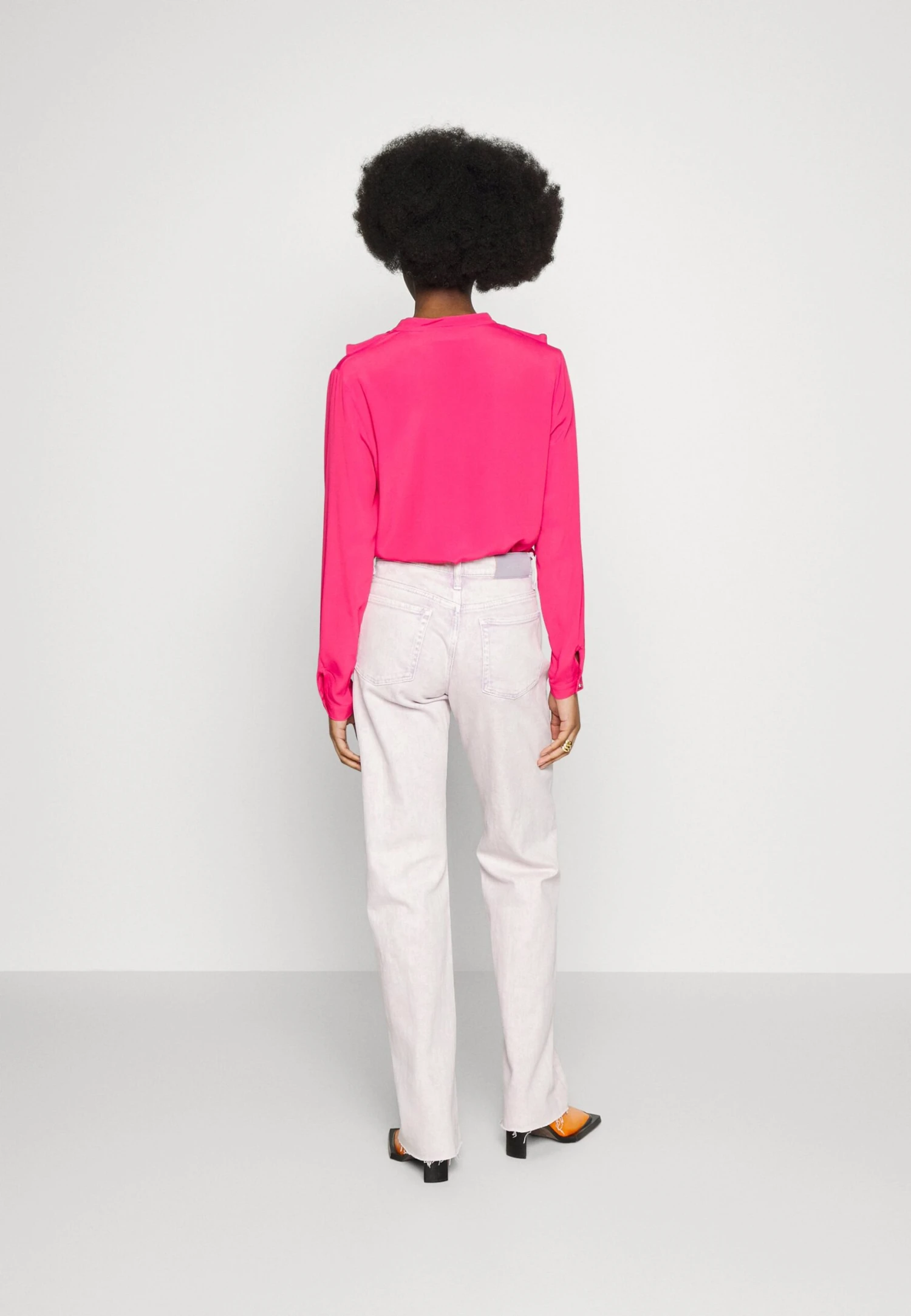 7 For All Mankind Tess Trouser Mankind - Pantalon Classique - Pink 3 7 For All Mankind Tess Trouser Mankind - Pantalon Classique - Pink – Image 3