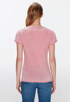 7 For All Mankind Andy Vneck - T-Shirt Imprimé - Pink -7 For All Mankind 818a82d7369e4304b6d67640e323b88d scaled