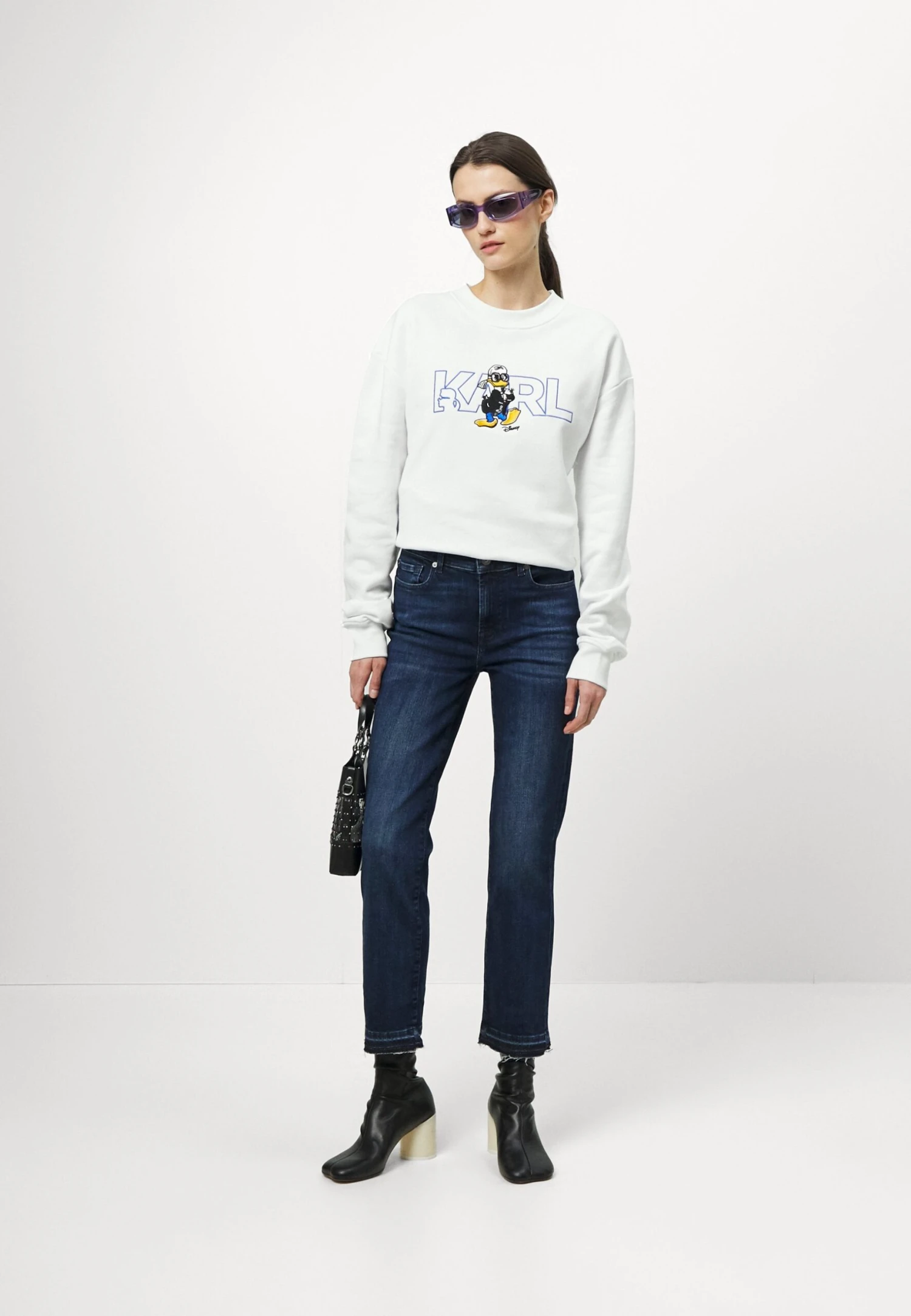 7 For All Mankind The Crop Soho - Jean Droit - Dark Blue 2 7 For All Mankind The Crop Soho - Jean Droit - Dark Blue – Image 2
