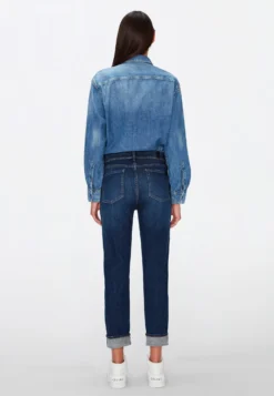 7 For All Mankind Boyfriend - Jean Droit - Dark Blue 8 7 For All Mankind Boyfriend - Jean Droit - Dark Blue -7 For All Mankind 861c86078d9b46dc9affa49def48d4ca scaled